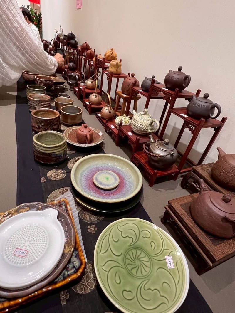 手作陶藝壺器 - 台南陶藝教室學員創作